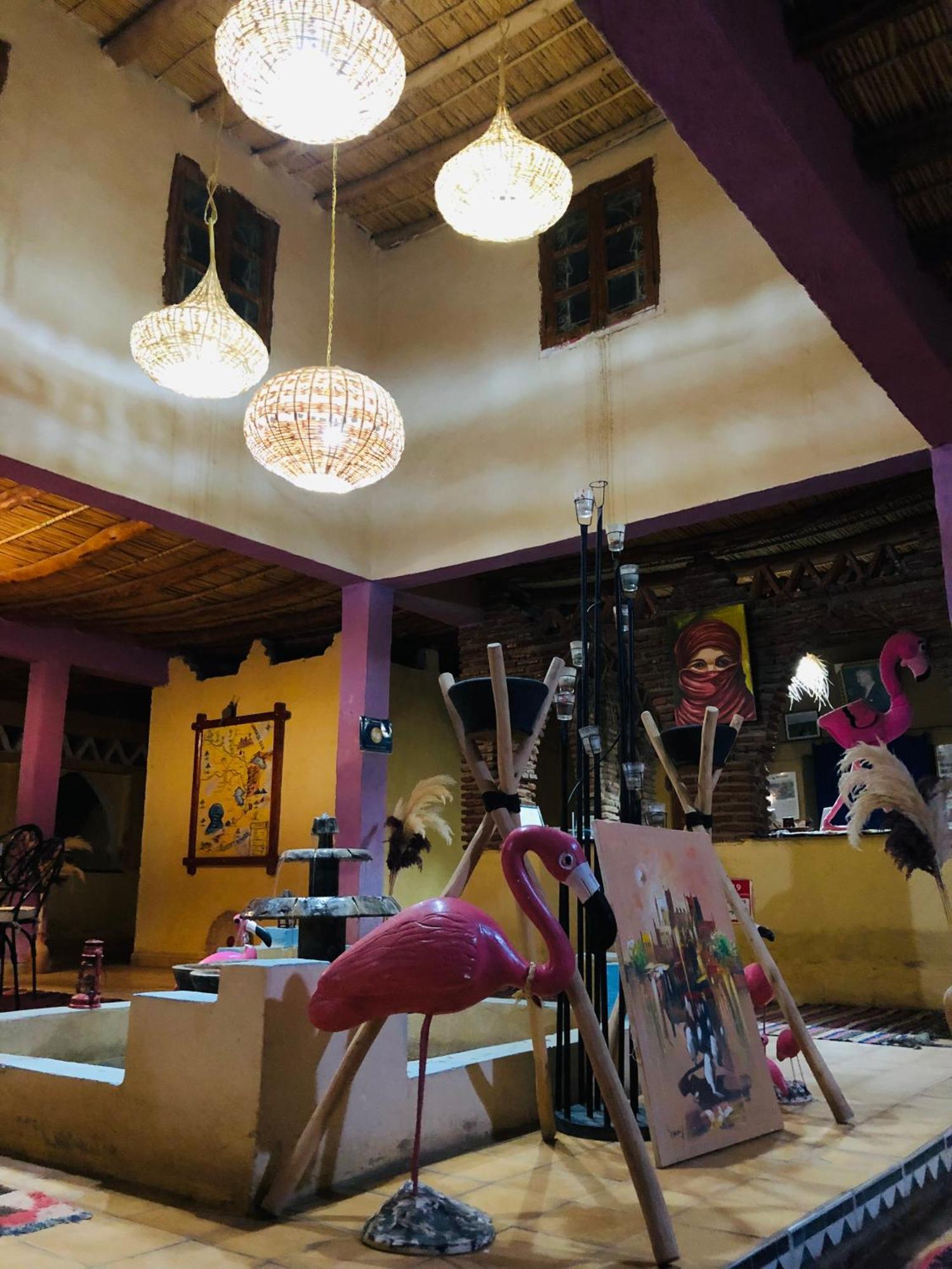 Riad Hotel Les Flamants Merzouga Bagian luar foto